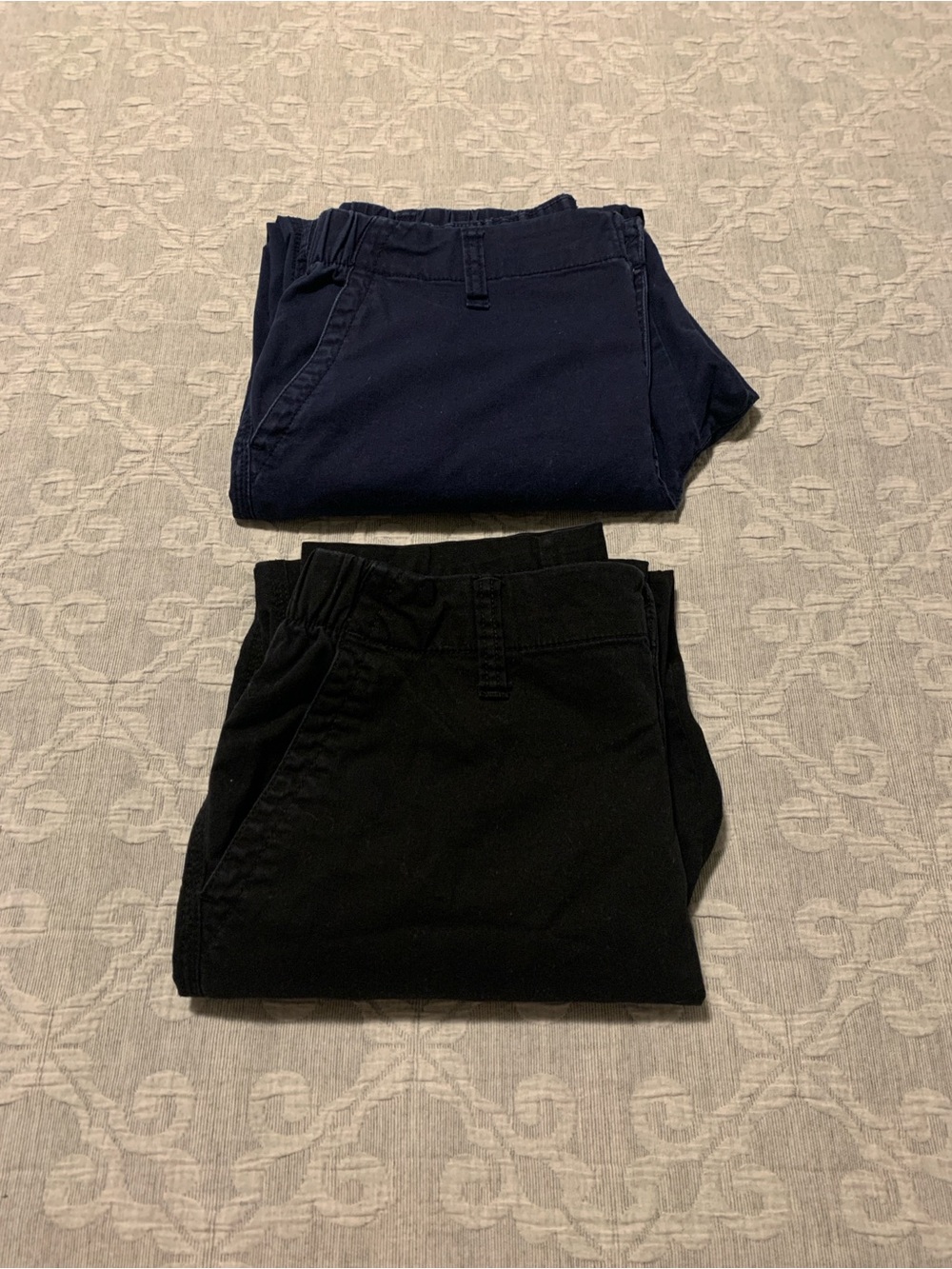 BUNDLE Old Navy Women's Chinos in Navy and Black (Size S)